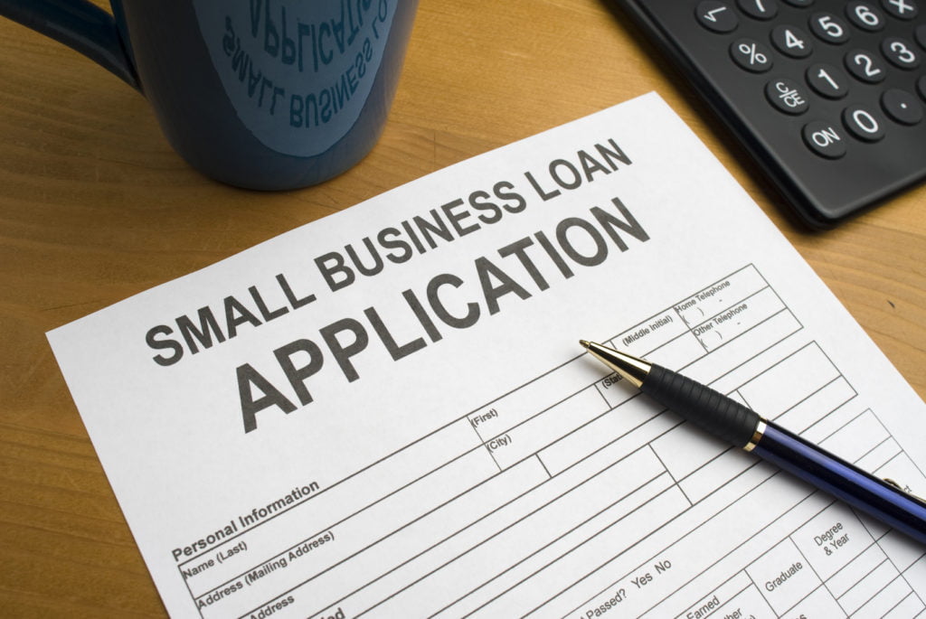 Application for a small business loan