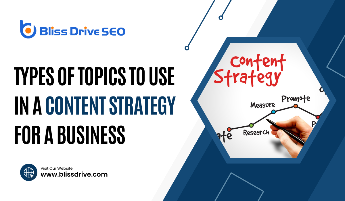 What Types Of Topics Should Be Used In A Content Strategy For A Business?