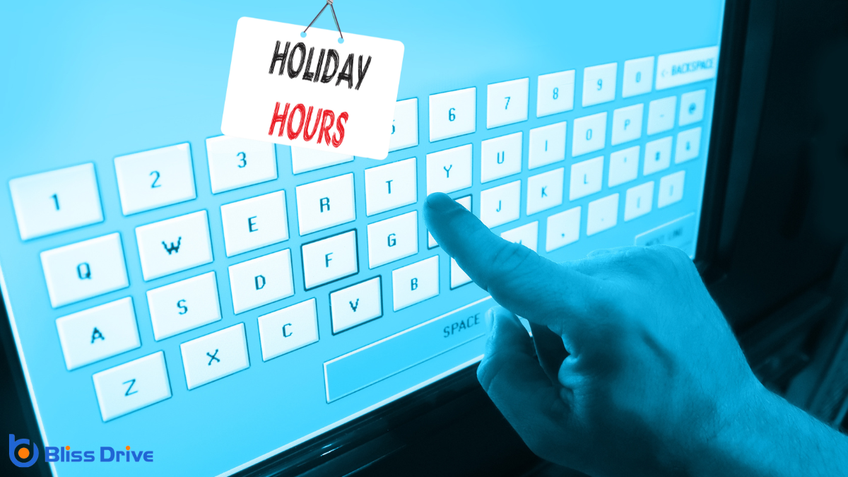Inputting Special Holiday Hours