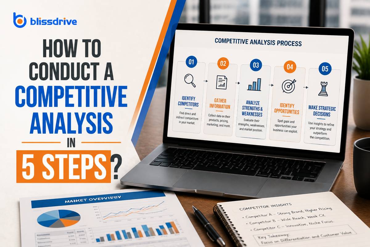 How to Conduct a Competitive Analysis in 5 Steps