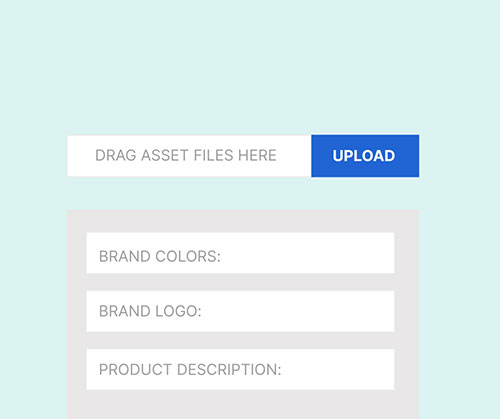 Bliss Drive AI Creative Process Step 1 Brief & Assets