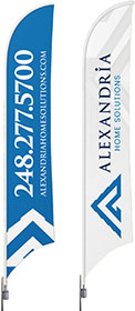 Bliss Drive Marketing Tool -Yard Flags Designs